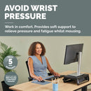 Fellowes Breyta XL Mouse Pad Wrist Rest Marine 100142562