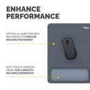Fellowes Breyta XL Mouse Pad Wrist Rest Marine 100142562