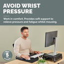 Fellowes Breyta Palm Wrist Rest Black 100142565