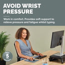 Fellowes Breyta Compact Keyboard Wrist Rest Marine 100142572