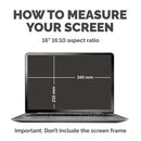 Fellowes PrivaScreen Privacy Filter Widescreen 16 Inch Black 100142716
