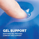 Fellowes Crystals Gel Mouse Pad Blue 9114106