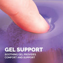 Fellowes Crystals Gel Mouse Pad Purple 9144103