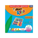 Bic Kids Plastidecor Triangle Crayons Assorted (Pack of 144) 887833