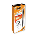Bic Atlantis Premium Ballpoint Pen Medium Black (Pack of 12) 902133