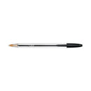 Bic Cristal Ballpoint Pen Medium Black Pack of 50 8373632
