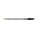 Bic Cristal Ballpoint Pen Medium Black Pack of 100 896040