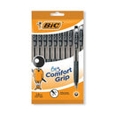 Bic BU3 Grip Retractable Ballpoint Pen Black Pack of 10 996727