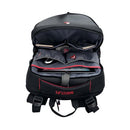 BestLife 17 Inch Gaming Snake Eye Backpack with USB Connector Black BB-3332R