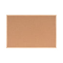 Bi-Office Double-Sided Board Cork And Felt 600x900mm Red FB0710010