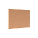 Bi-Office Double-Sided Board Cork And Felt 600x900mm Red FB0710010