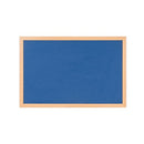 Bi-Office Earth Felt Notice Board 1200X900mm Blue RFB1443233