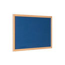 Bi-Office Earth Felt Notice Board 1200X900mm Blue RFB1443233