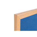 Bi-Office Earth Felt Notice Board 1200X900mm Blue RFB1443233