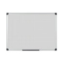 Bi-Office Maya Magnetic Whiteboard Gridded 900x600mm MA0347170