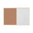 Bi-Office Cork And Drywipe Combination Board 600x400mm Mx03001010