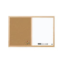 Bi-Office Cork And Drywipe Combination Board 900x600mm Mx07001010