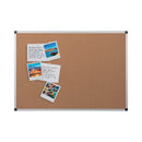 Bi-Office Aluminium Frame Cork Noticeboard 1200x900mm CA051170