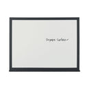 Bi-Office Black Frame Drywipe Board 600x450mm MB0400169