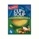 Batchelors Cup a Soup Golden Vegetable 82g (Pack of 4) 1004200