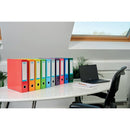 Oxford 70mm Lever Arch File Laminated A4 Green 400107389