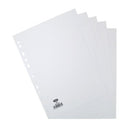 Elba 5-Part Divider 160Gsm Manilla Multipunched A4 White 100204880