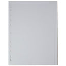 Elba 5-Part Divider 160Gsm Manilla Multipunched A4 White 100204880
