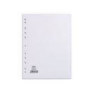 Elba 20-Part Divider 160Gsm Multipunched A4 White 400007500