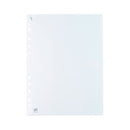 Oxford Quick in Punched Pockets A4 Clear (Pack of 100) 400012939