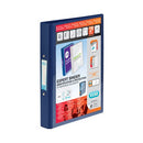 Elba Vision 25Mm 2 O-Ring Presentation Binder A4 Blue 100080886