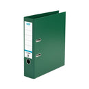 Elba 70Mm Lever Arch File Plastic Green A4 100202174