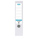 Elba 70mm Lever Arch File Plastic White A4 100102160