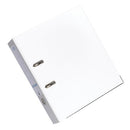 Elba 70mm Lever Arch File Plastic White A4 100102160