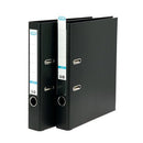 Elba 50Mm Lever Arch File Plastic A4 Black 100202102