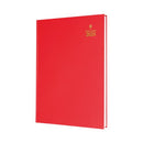 Collins A5 Desk Diary Week To View Red 2026 35-15.26