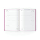 Collins Week To View Diary Peace Love Heart Design A5 E-PLU153.FP-25
