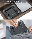Contour Ergonomics Adjustable Metal Laptop Stand For Laptops Up To 17 Inches Black CE10136