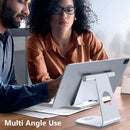 Contour Ergonomics Large Tablet/Phone Stand 4-13 Inches Silver CE10139