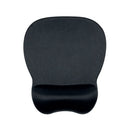 Contour Ergonomics Memory Foam Mouse Mat Wristrest Black CE77698