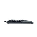 Cherry KC 4500 Ergo USB Wired Ergonomic Keyboard UK Black JK-4500GB-2