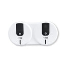 Cheeky Panda Pro Easy Flow Twin Mini Jumbo Dispenser White NJ-HGJ-A11