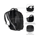Wenger Carbon 17 Inch Laptop Backpack Black 600637