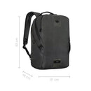 Wenger MX ECO Light 16 Inch Laptop Backpack with Tablet Pocket Black 612262