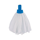 Exel Big White Mop Head Blue (Pack of 10) 102199B