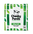Cheeky Panda 3-Ply Toilet Tissue 200 Sheets Plastic Free (Pack of 48) PFTOILT48