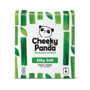 Cheeky Panda 3-Ply Silky Soft Toilet Tissue 200 Sheets 4 Rolls per Pack (Pack of 6) 1102181