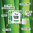 Cheeky Panda 3-Ply Toilet Tissue 200 sheets (Pack of 24) PFTOILT24