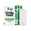 Cheeky Panda 2-Ply Plastic Free Kitchen Roll x2 Rolls (Pack of 5) PFKITCHRL10