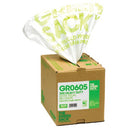 Greensack Pedal Bin Liner in Dispenser White (Pack of 300) VHP GR0605