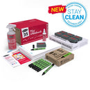 Show-me StayClean A4 Whiteboards Plain/Plain (35 boards pens and erasers + Free cleaners) C/SMB